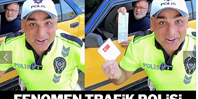 Videolarıyla ünlenmişti! Fenomen trafik polisi görevden uzaklaştırıldı