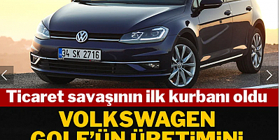 Volkswagen Golf’ün üretimini durduruyor