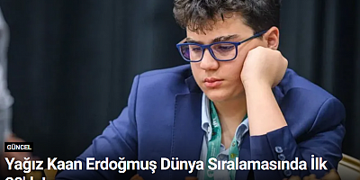 Yağız Kaan Erdoğmuş Dünya Sıralamasında İlk 20'de!