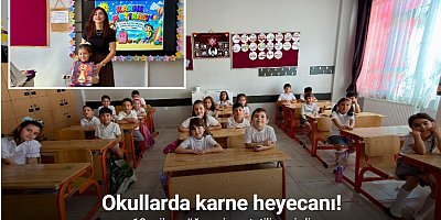 Yaklaşık 18 milyon öğrenci karnelerini alarak yaz tatiline girdi