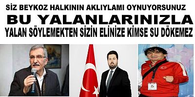 Yalan Makinesi Beykoz Belediyesi Bu haberimize Cevap Verinde Görelim