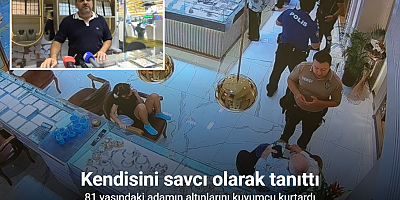 Yalova’da kuyumcunun dikkati, 81 yaşındaki vatandaşı dolandırılmaktan kurtardı