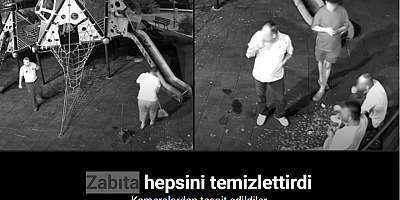 Yalova’da zabıta çekirdek kabuklarını atan vatandaşlara yerleri temizletti