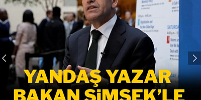 Yandaş yazardan Mehmet Şimşek’e alaycı gönderme!