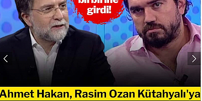 Yandaşlar birbirine girdi! Ahmet Hakan, Rasim Ozan Kütahyalı'ya verdi, veriştirdi