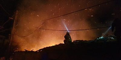 Yangına uykuda yakalandı, canını zor kurtardı