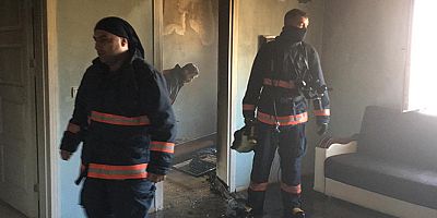 Yangında 8 aylık bebek öldü, 2 çocuk yaralandı