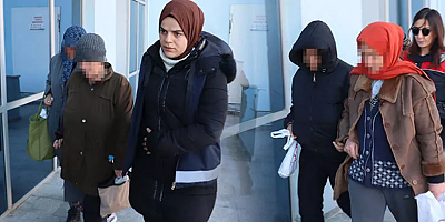 Yardım malzemesini çalan 4 belediye personeli adliyeye sevk edildi