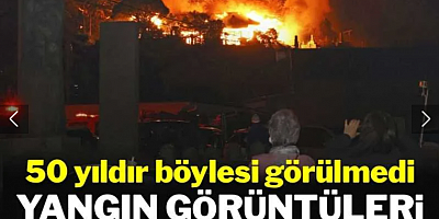 Yarım asrın en büyük yangını: 170 ev kül oldu, yüzlerce kişi alevlerden kaçtı