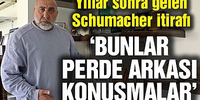 Yaşar Duran’dan futbolculara yatırımı tavsiyesi ve Schumacher sitemi