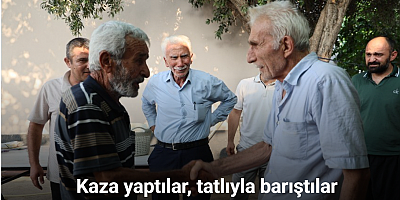 Yaşlı adamlardan örnek davranış