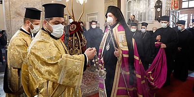 Yeni Kadıköy Metropoliti Adamakis için tören