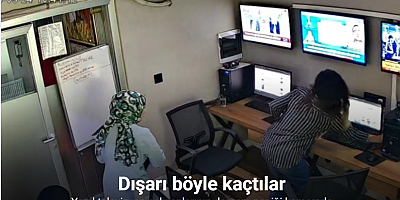 Yerel televizyon çalışanlarının deprem paniği kamerada
