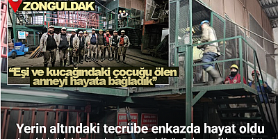 Yerin altındaki tecrübe enkazda hayat oldu