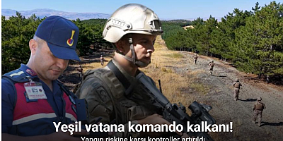 Yeşil vatana komando kalkanı: Yangın riskine karşı kontroller artırıldı