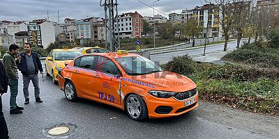 Yol verme yüzünden tartıştılar, ticari taksi şoförünü takip edip dehşeti yaşattılar