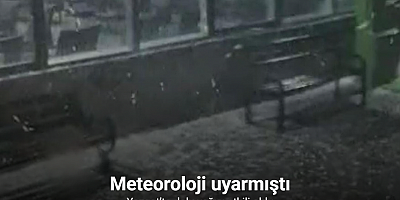 Yozgat’ta dolu yağışı etkili oldu