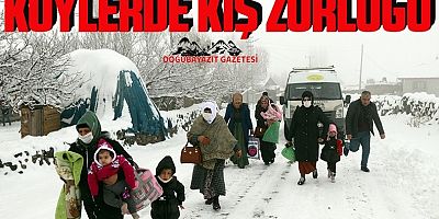 yüksek kesimli dağ köylerindeki vatandaşların yaşam şartlarını zorlaştırıyor.