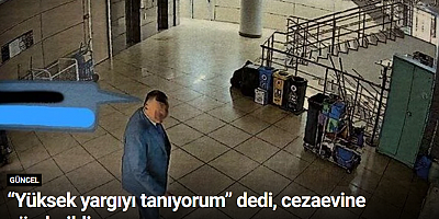 “Yüksek yargıyı tanıyorum” dedi, cezaevine gönderildi