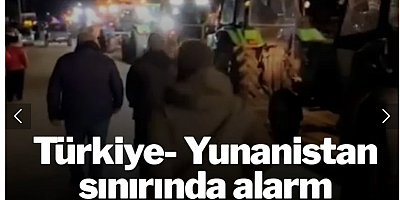 Yunanistan sınırında alarm: Kapı kapandı, geçişler durdu!