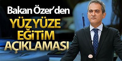 Yüz yüze eğitime bir haftalık aradan sonra devam