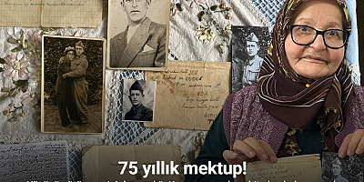 Yüzünü görüp, sesini duymadığı şehit babasının kendisi için yazdığı 75 yıllık mektubu yıllardır saklıyor