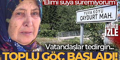 Zehirlenmelerin yaşandığı Yuva köyünde toplu göç başladı
