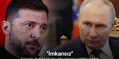 Zelenskiy, Putin'le Moskova'da görüşme teklifini reddetti