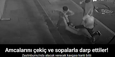 Zeytinburnu’nda abisiyle tartışan adam yeğenlerinin çekiçli sopalı saldırısına uğradı