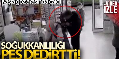 Zeytinburnu'nda çocuk hırsızın soğukkanlılığı pes dedirtti