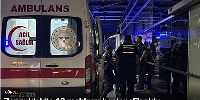 Zonguldak’ta 18 mahkum hastanelik oldu