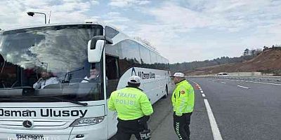 Zonguldak'ta 29 araç sürücüsüne 29 bin 300 lira ceza