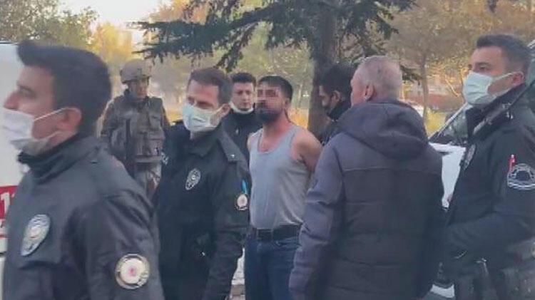 Tabancayla havaya ateş etti, kendisini kilitlediği evde operasyonla gözaltına alındı