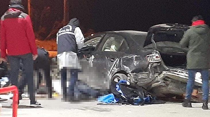 Takla atan otomobilin sürücüsü öldü