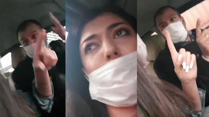Taksiciden kadın müşteriye şok tehdit! 'Seni gebertirim kadın'