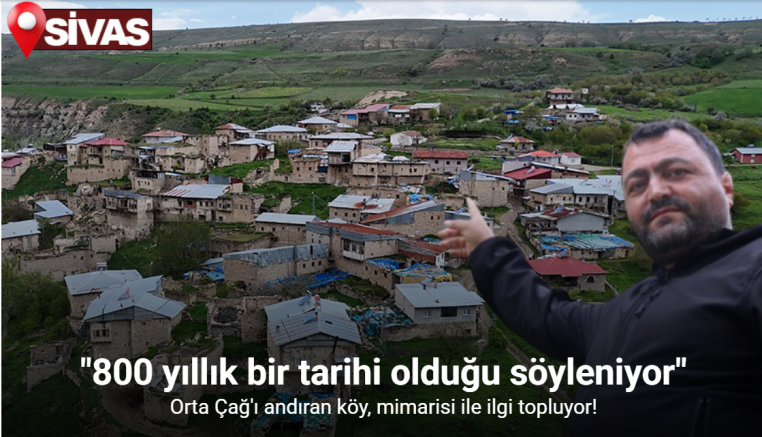 Taş evleriyle Ortaçağ dönemini andıran 8 asırlık köy ilgi bekliyor