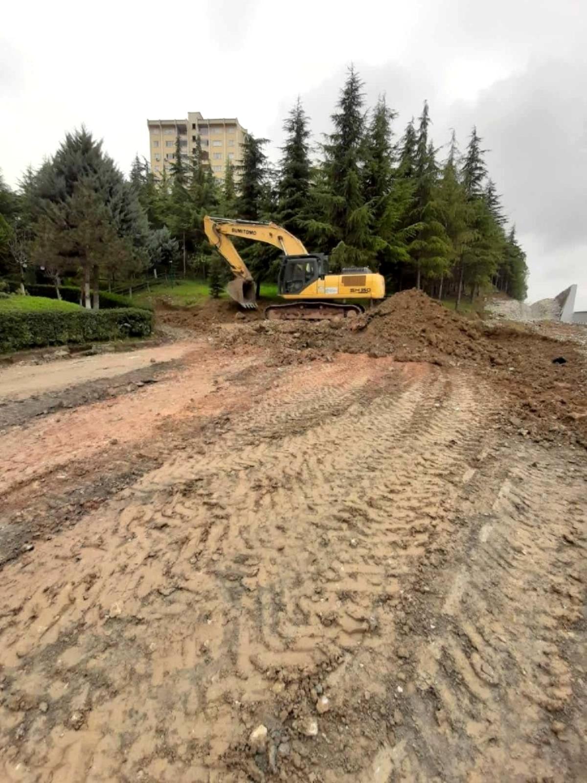 Tavşantepe TOKİ Konutları'na yeni asfalt yol