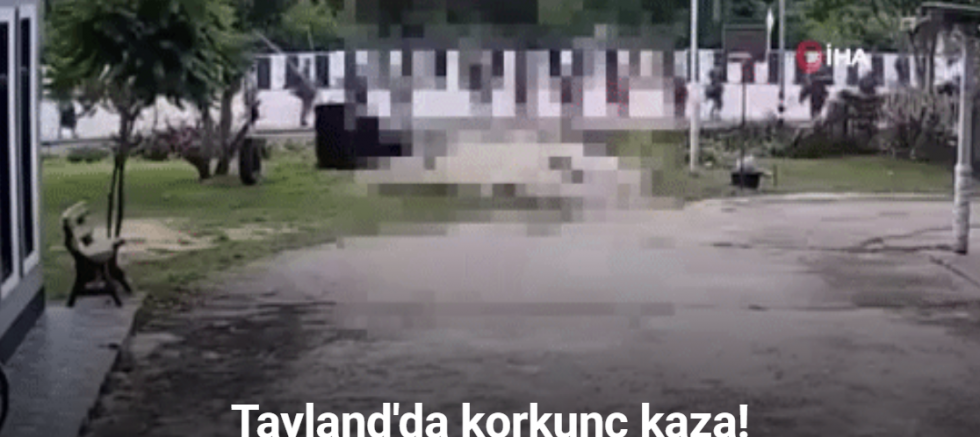 Tayland'da 11 yaşındaki çocuk kamyonetle keşişlerin arasında daldı: 8 ölü, 18 yaralı
