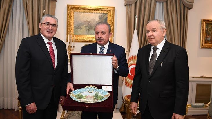 TBMM Başkanı Şentop'tan, Parlatino Başkanı Soto onuruna akşam yemeği