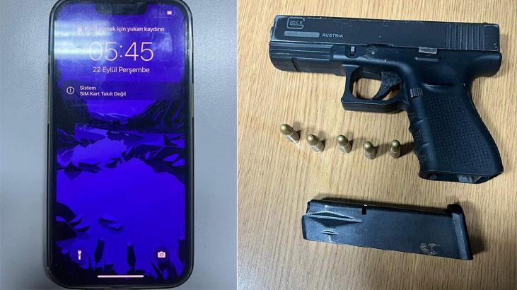 Teğmenin silah zoruyla telefonunu aldılar, takiple yakalandılar