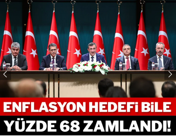Tek hane hayali yalan oldu enflasyona güncelleme geldi