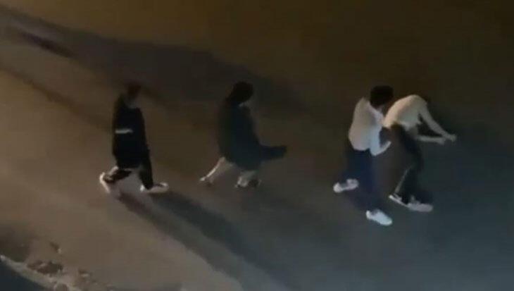Tek yumrukla bayılttı