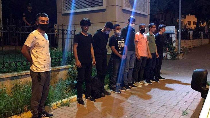 Tekirdağ'da 7 kaçak göçmen yakalandı