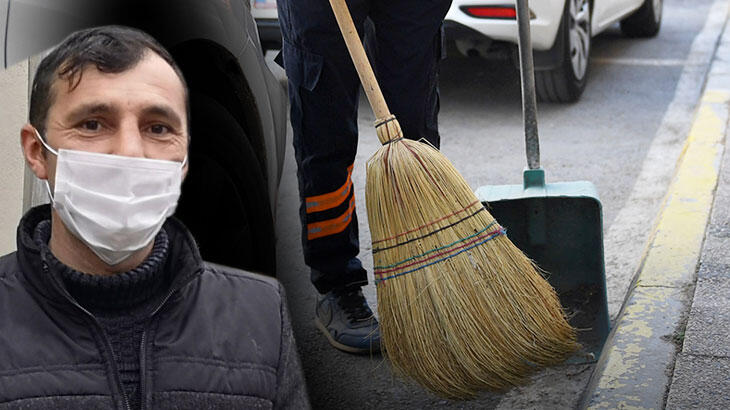Temizlik işçisinin süpürgesine takıldı! Değeri tam 2 milyon