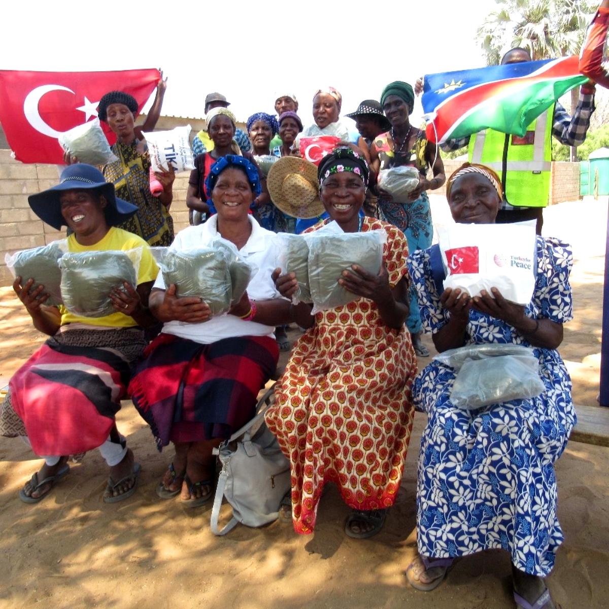 TİKA'dan Namibyalı çiftçilere sıtma ile mücadelede destek