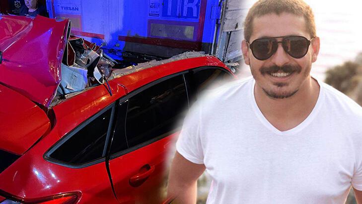TIR’a çarpan otomobilin sürücüsü Yusuf öldü