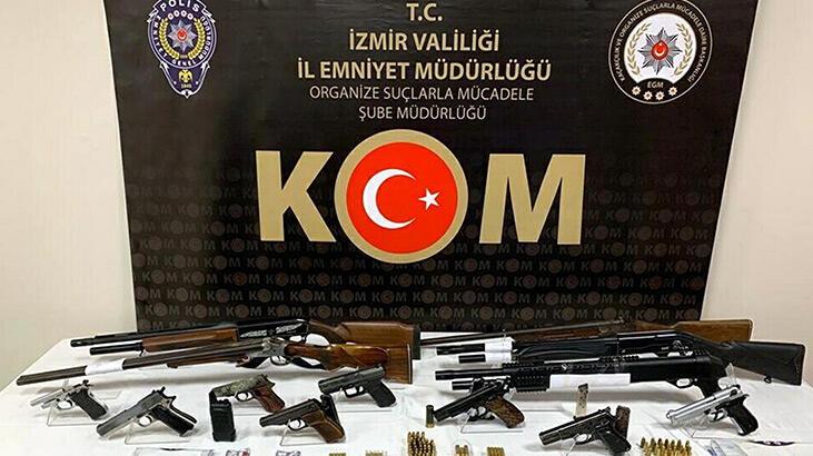 'TIRPAN' operasyonunun İzmir ayağında 30 gözaltı
