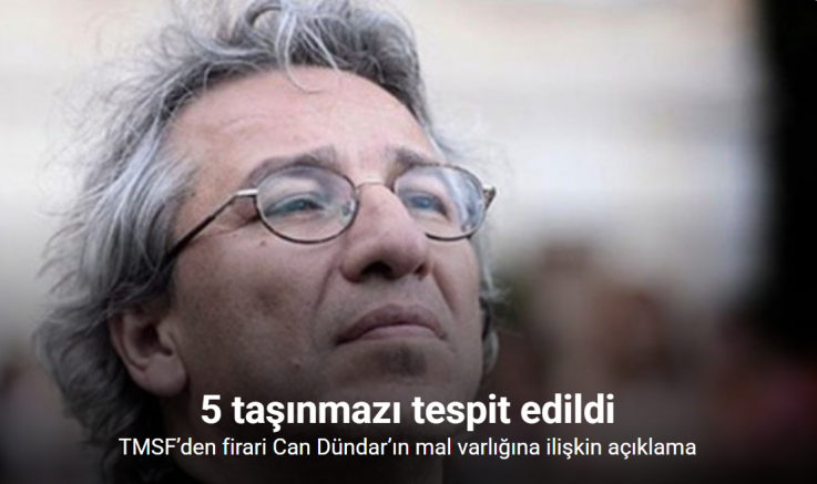 TMSF’den Can Dündar’ın mal varlığına ilişkin açıklama