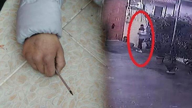 Tornavida ile saldıran gaspçıyı bıçakla öldürdü