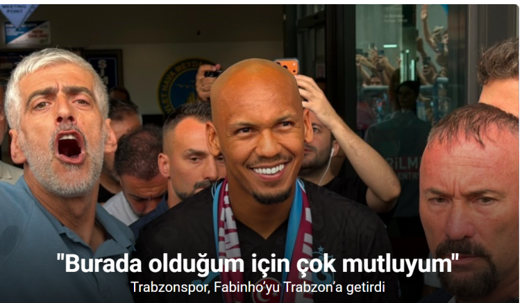 Trabzonspor, Fabinho’yu Trabzon’a getirdi